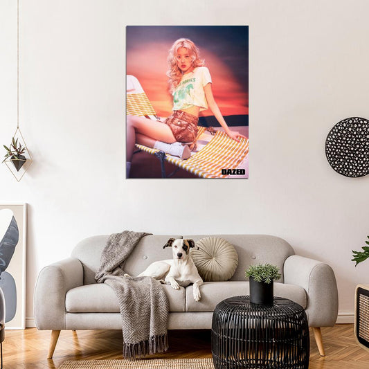 Blackpink Rose Korean Singer 2024 Photo K-Pop Music Poster Kpop Girl Group - xonomax