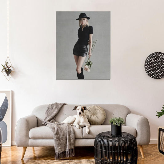 Blackpink Rose Photo Picture K-Pop Music Poster Kpop Girl Group - xonomax