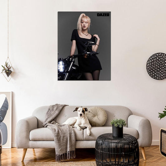 Blackpink Rose Picture Photo K-Pop Music Poster Kpop Girl Singer - xonomax