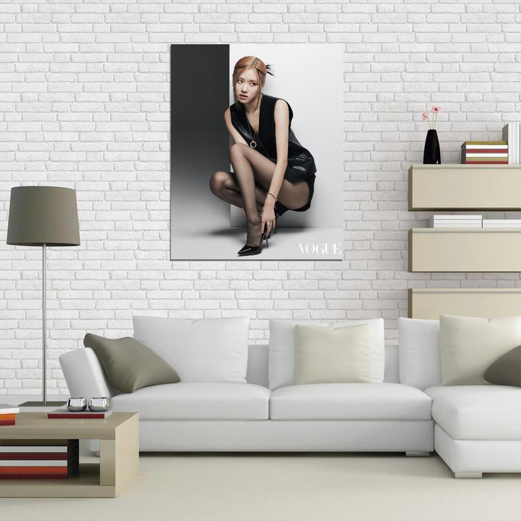 Blackpink Rose K-Pop Music Poster Photo Kpop Girl Group - xonomax