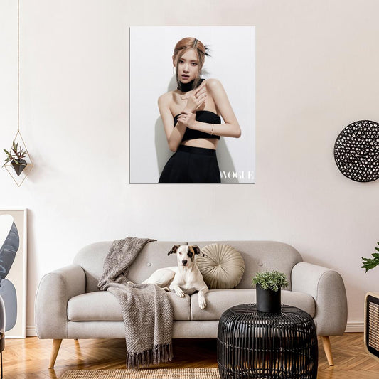 Blackpink Rose Picture K-Pop Photo Music Poster Kpop Girl Group - xonomax