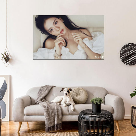 Blackpink Jisoo 2024 Photo K-Pop Music Poster Korean Singer Print - xonomax