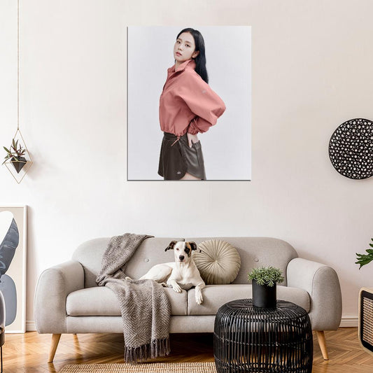 Blackpink Jisoo Photo K-Pop Picture Music Poster Korean Singer Print - xonomax