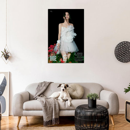 Blackpink Jisoo Single Me Promo Photo K-Pop Music Poster Korean Singer Print - xonomax