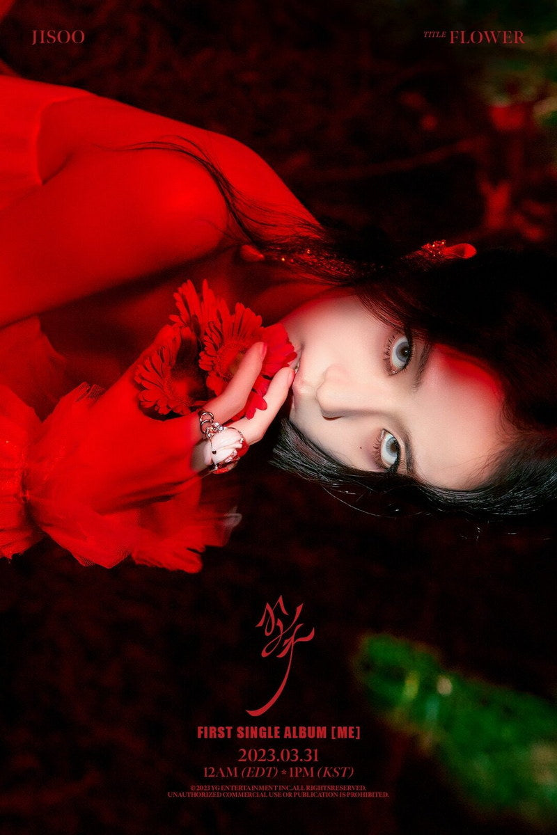Blackpink Jisoo Me Promo Photo K-Pop Music Poster Kpop Girl Group - xonomax