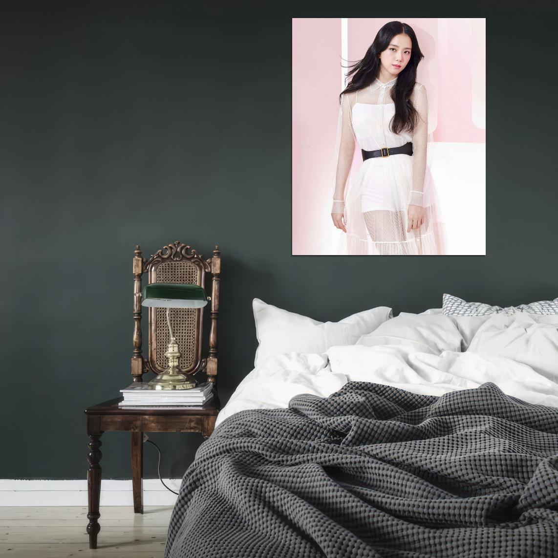 Blackpink Kim Jisoo Photo K-Pop Music Poster Kpop Girl Group - xonomax