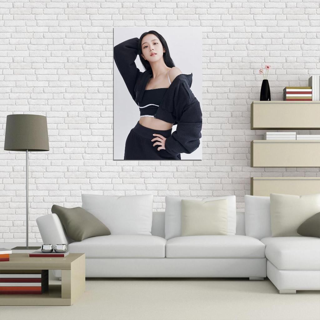 Blackpink Photo Jisoo K-Pop Music Poster Korean Singer Print - xonomax