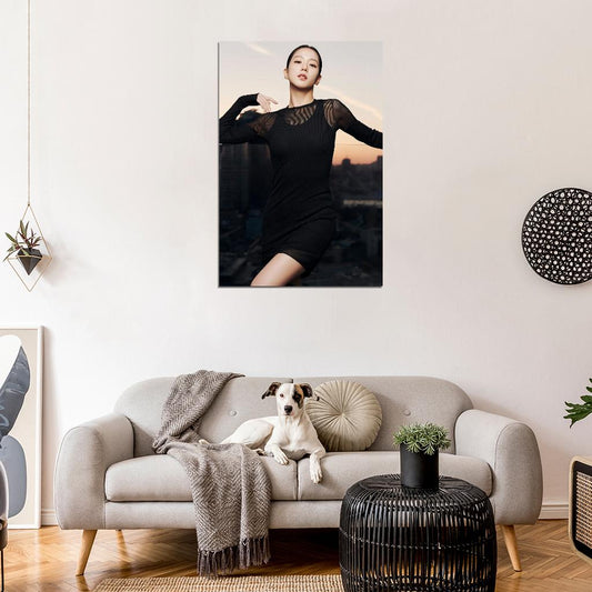 Blackpink Photo Jisoo K-Pop Music Poster Kpop Girl Group - xonomax