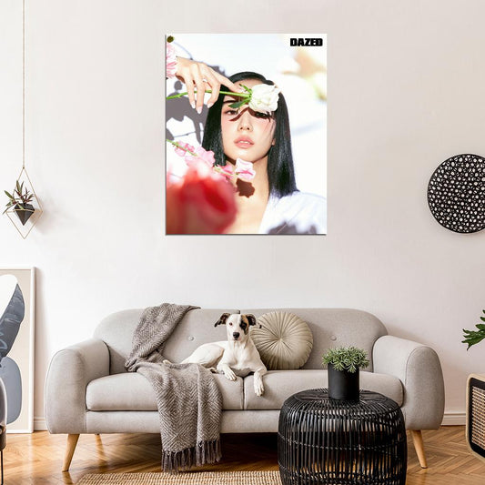 Blackpink Jisoo K-Pop Photo Music Poster Korean Singer Print - xonomax