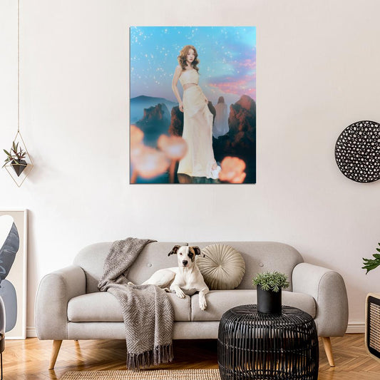 Red Velvet Seulgi Cosmic Midnight Photo K-Pop Music Poster Korean Girl Group - xonomax