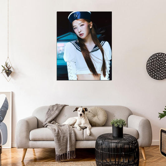 Red Velvet Seulgi Cosmic Mysterious Hotel Landing Photo K-Pop Music Poster Korean Girl Group - xonomax