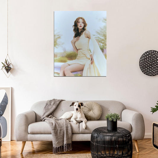 Red Velvet Seulgi Cosmic Midnight Photo K-Pop Music Poster Korean Girl Group - xonomax