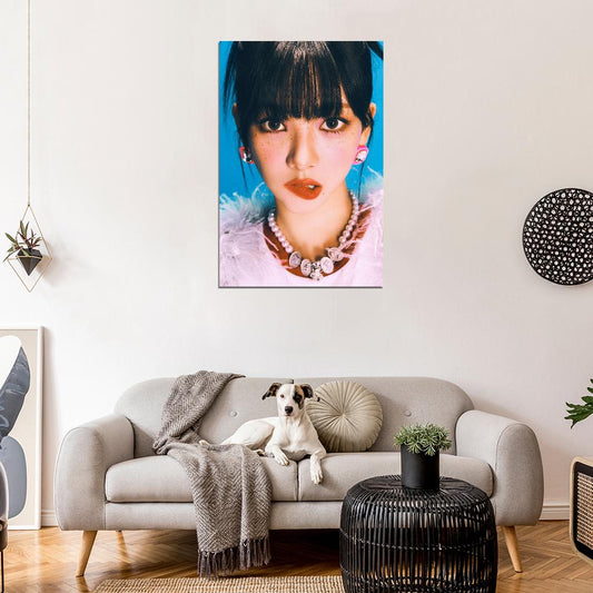 Aespa Karina Hot Mess Photo K-Pop Music Poster Korean Girl Group - xonomax