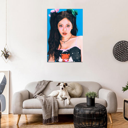 Aespa Ningning Hot Mess Photo K-Pop Music Poster Kpop Girl Group - xonomax