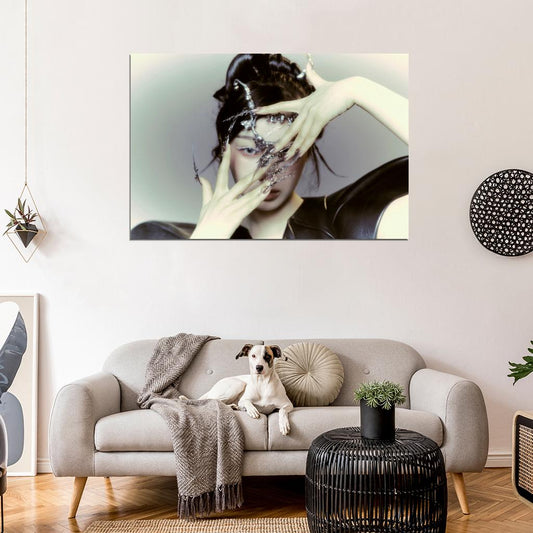 Aespa Armageddon MV Concept Photo Giselle K-Pop Music Poster Korean Girl Group - xonomax