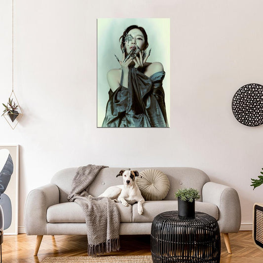 Aespa Armageddon MV Concept Photo Ningning K-Pop Music Poster Korean Girl Group - xonomax