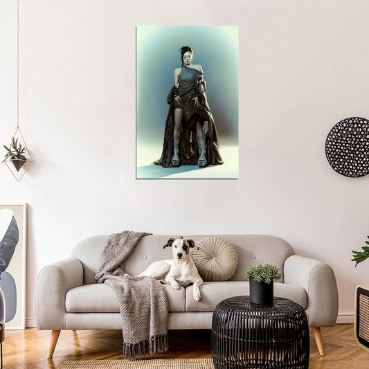 Aespa Armageddon MV Concept Photo Ningning K-Pop Music Poster Korean Girl Group - xonomax