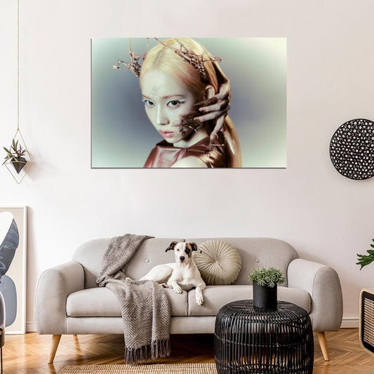 Aespa Armageddon MV Concept Photo Winter K-Pop Music Poster Korean Girl Group - xonomax