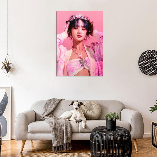 (G)I-DLE Minnie I Feel Queencard Concept Photo K-Pop Music Poster Korean Girl Group - xonomax