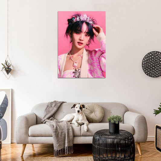 (G)I-DLE Minnie I Feel Queencard Concept Photo K-Pop Music Poster Korean Girl Group - xonomax