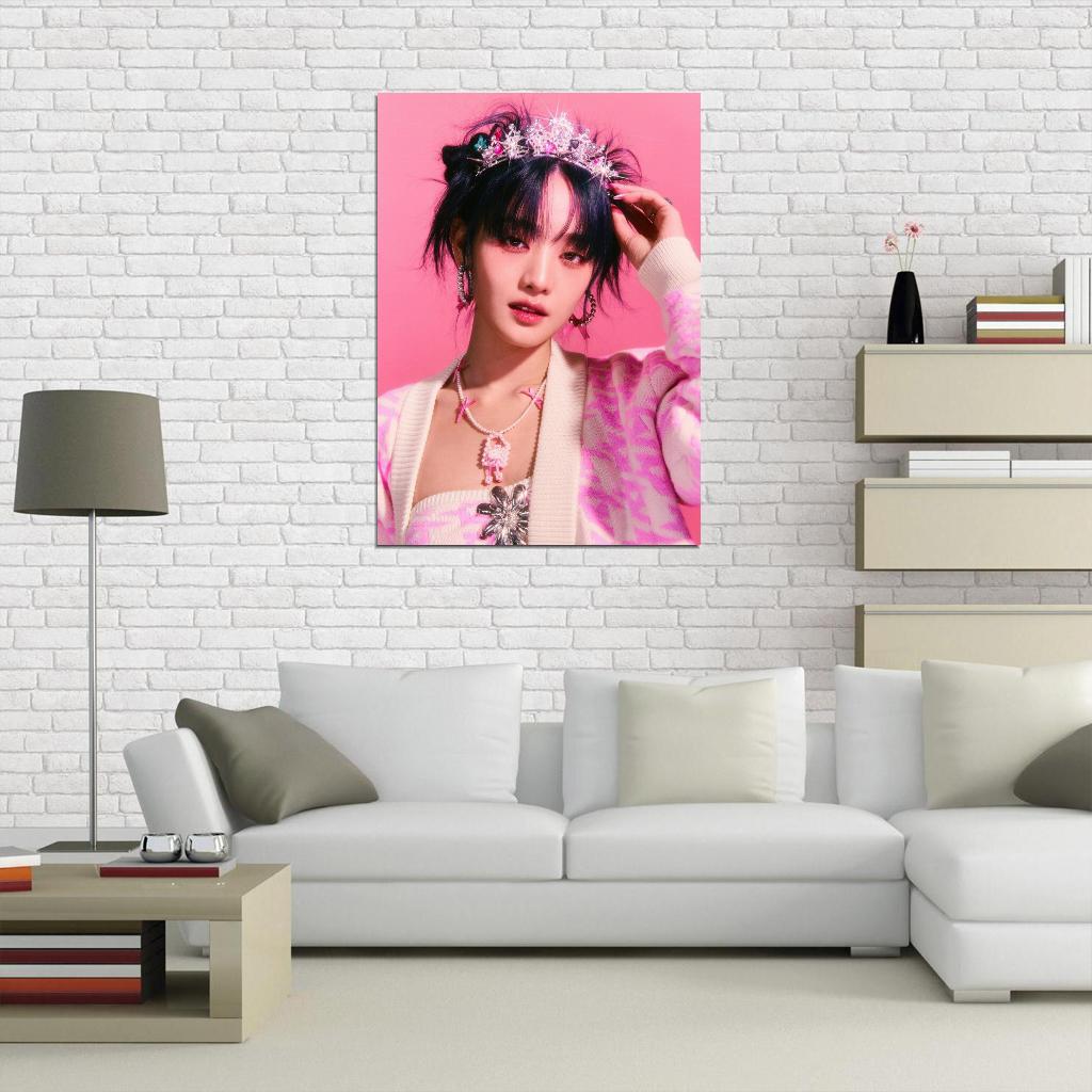 (G)I-DLE Minnie I Feel Queencard Concept Photo K-Pop Music Poster Korean Girl Group - xonomax