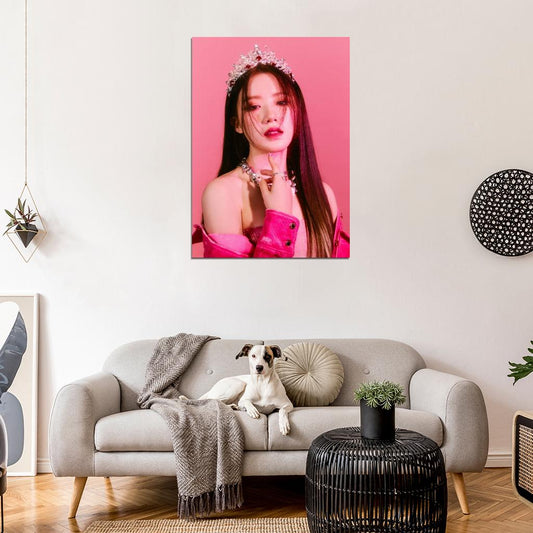 (G)I-DLE Shuhua I Feel Queencard Concept Photo K-Pop Music Poster Korean Girl Group - xonomax