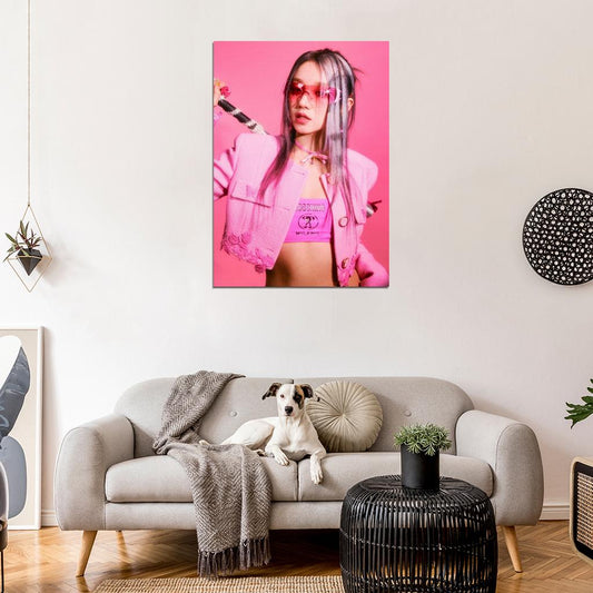 (G)I-DLE Yuqi I Feel Queencard Concept Photo K-Pop Music Poster Korean Girl Group - xonomax