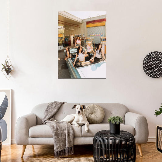 (G)I-DLE Soyeon Miyeon Minnie Yuqi Shuhua I Sway Klaxon K-Pop Concept Photo Kpop Poster - xonomax