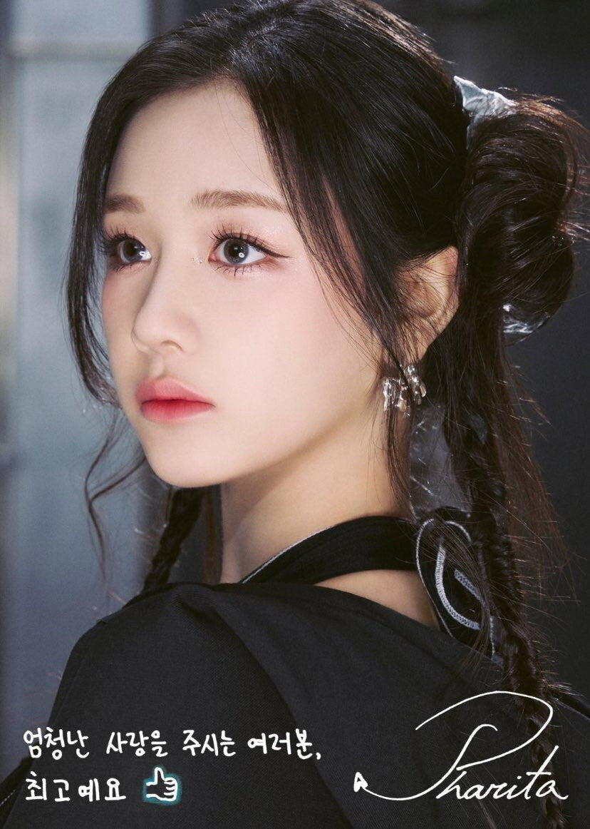 Babymonster Pharita Signature Photo K-Pop Music Poster Korean Girl Group