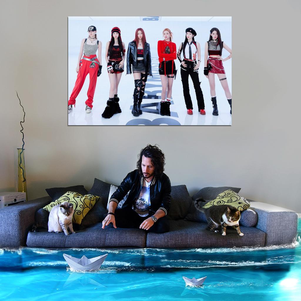 Babymonster Photo Pharita Chiquita Rora Ahyeon Haram Ruka Asa Photo K-Pop Poster Korean Girl Group - xonomax