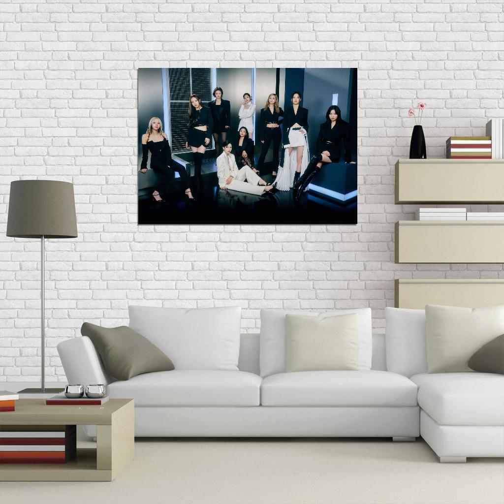 Twice Sana Momo Dahyun Tzuyu Nayeon Mina Jihyo Chaeyoung Jeongyeon Ready To Be K-Pop Photo Print - xonomax