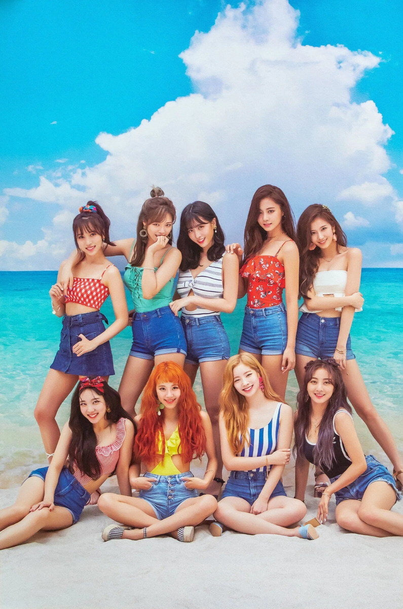 Twice Sana Momo Dahyun Tzuyu Nayeon Mina Jihyo Chaeyoung Jeongyeon K-Pop Photo Kpop Print - xonomax