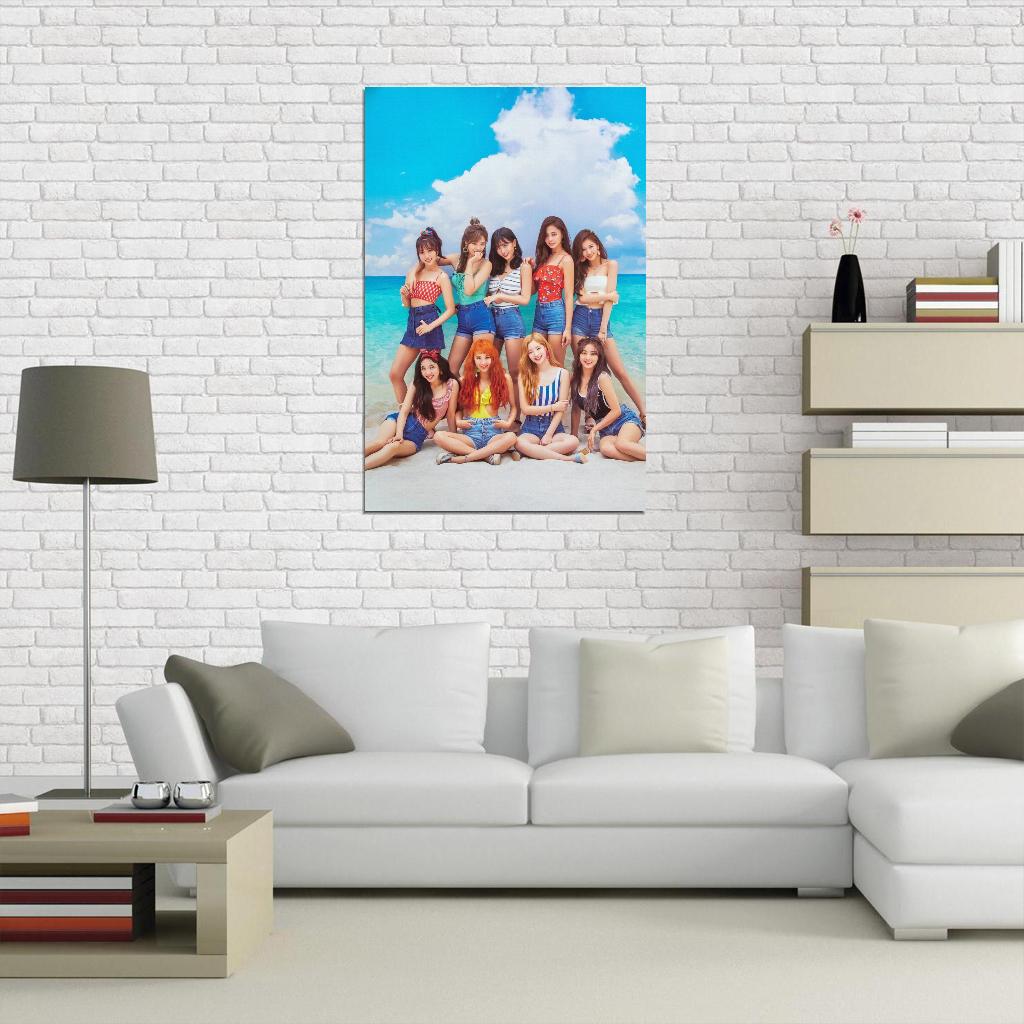 Twice Sana Momo Dahyun Tzuyu Nayeon Mina Jihyo Chaeyoung Jeongyeon K-Pop Photo Kpop Print - xonomax