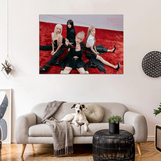 Kiss Of Life Kiof Natty Belle Julie Haneul Photo K-Pop Music Poster Korean Girl Group - xonomax