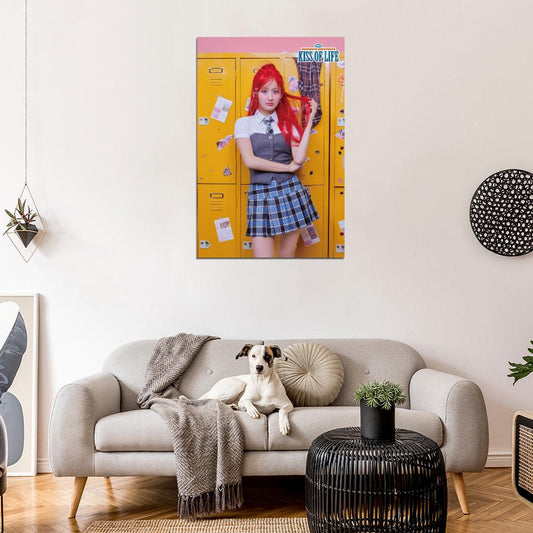 Kiss Of Life Kiof Natty Belle Julie Haneul Photo K-Pop Music Poster Korean Girl Group - xonomax