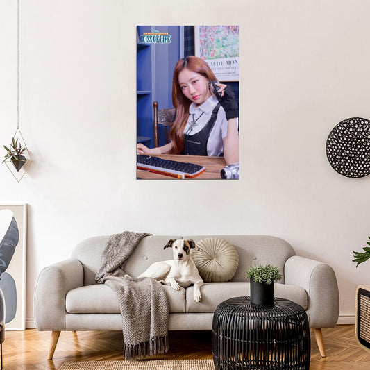 Kiss Of Life Kiof Natty Belle Julie Haneul Photo K-Pop Music Poster Korean Girl Group - xonomax