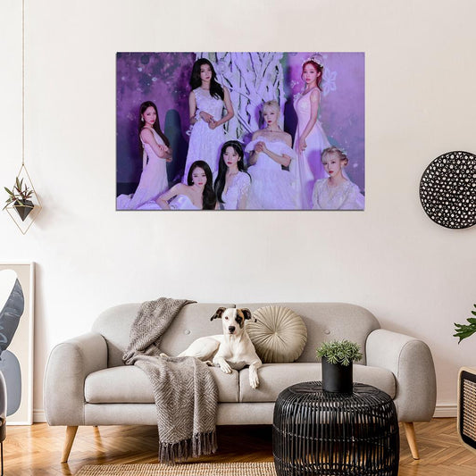 Dreamcatcher Because Jiu Yoohyeon Gahyeon Sua Dami Siyeon Handong K-Pop Photo Kpop Music Poster - xonomax