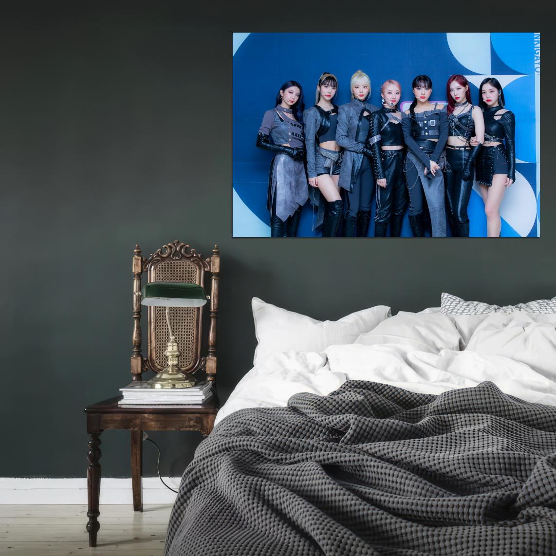 Dreamcatcher Jiu Yoohyeon Gahyeon Sua Dami Siyeon Handong Photo K-Pop Music Poster Korean Girl Group - xonomax
