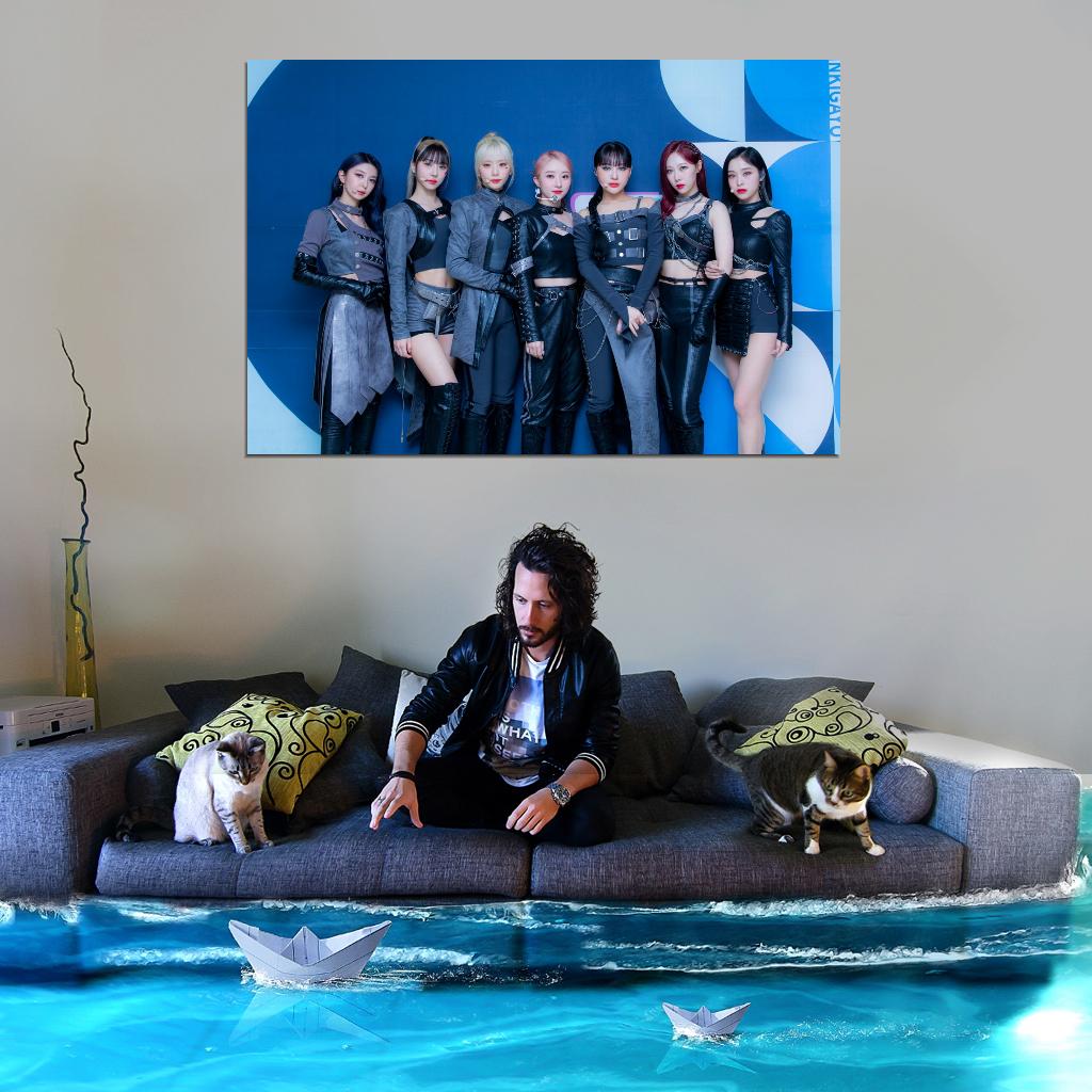 Dreamcatcher Jiu Yoohyeon Gahyeon Sua Dami Siyeon Handong Photo K-Pop Music Poster Korean Girl Group - xonomax