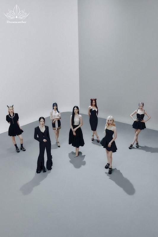 Dreamcatcher Jiu Yoohyeon Gahyeon Sua Dami Siyeon Handong Villains K-Pop Concept Photo Kpop Poster - xonomax