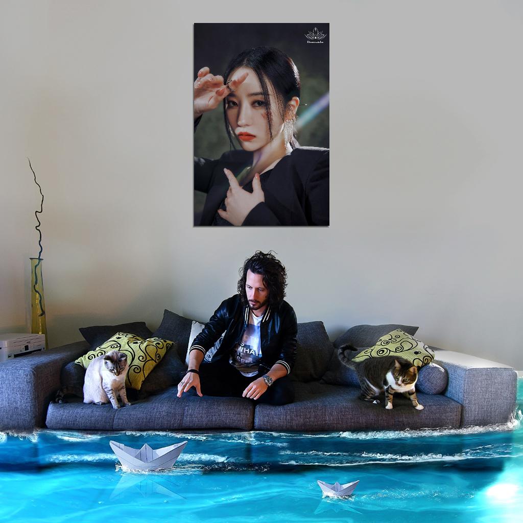 Dreamcatcher Jiu Yoohyeon Gahyeon Sua Dami Siyeon Handong Villains K-Pop Concept Photo Kpop Poster - xonomax