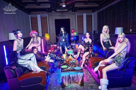 Dreamcatcher Jiu Yoohyeon Gahyeon Sua Dami Siyeon Handong Villains K-Pop Concept Photo Kpop Poster - xonomax