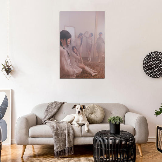 Newjeans Minji Hanni Danielle Haerin Hyein Get Up K-Pop Concept Photo Kpop Music Poster - xonomax