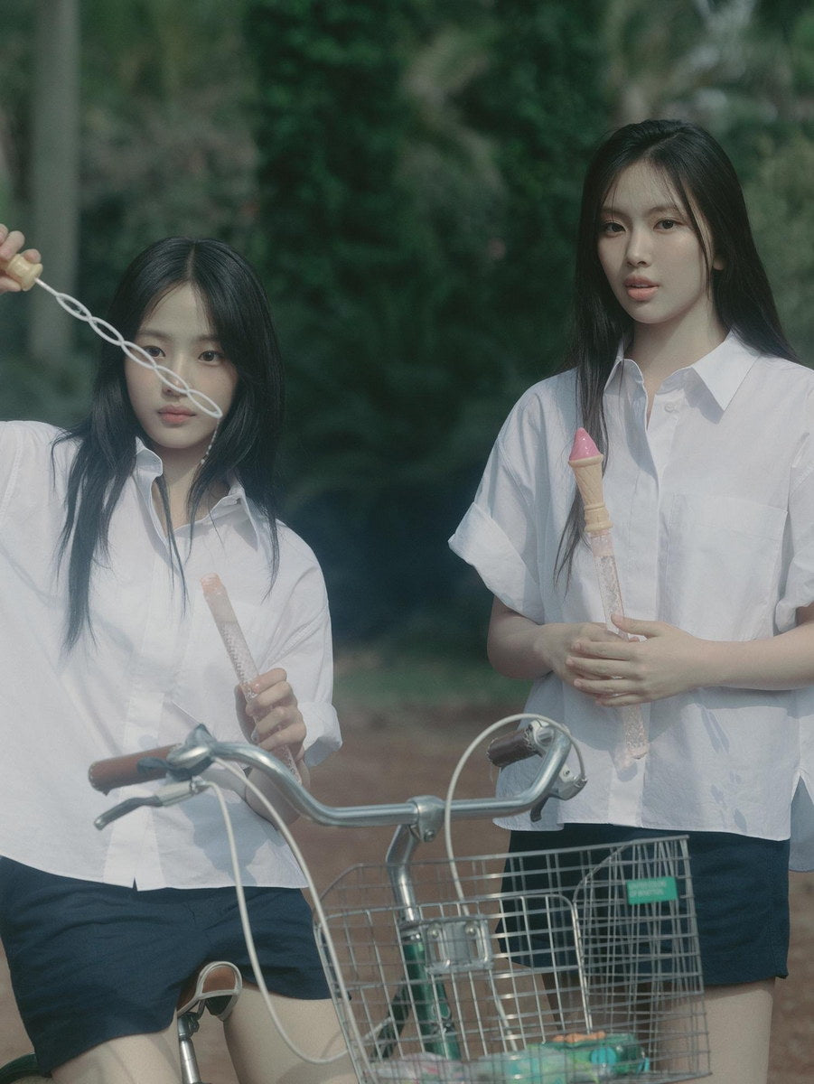 Newjeans Minji Hanni Danielle Haerin Hyein Bubble Gum K-Pop Concept Photo Music Kpop Poster - xonomax
