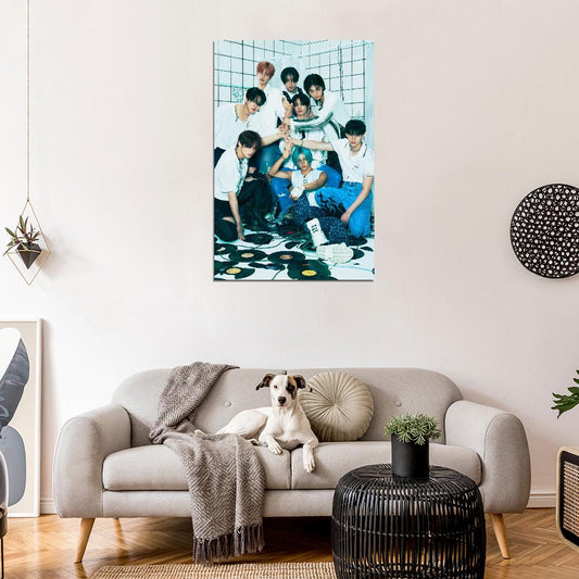 Stray Kids Bang Chan Lee Know Changbin Hyunjin Han Felix Seungmin I.n. Photo Music Kpop Poster - xonomax