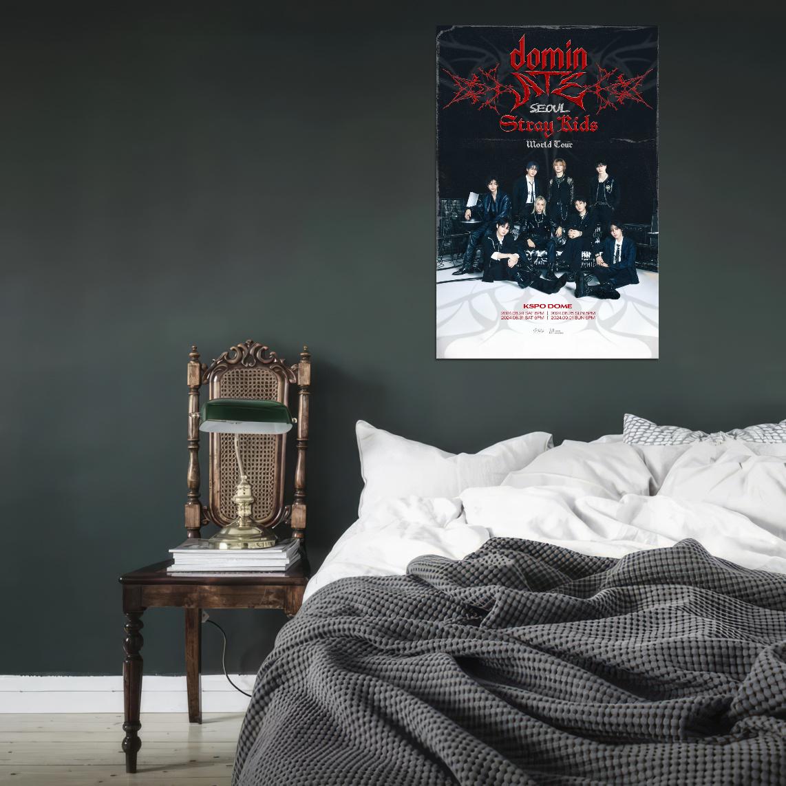 Stray Kids Bang Chan Lee Know Changbin Hyunjin Han Felix Seungmin I.n. Photo Music Kpop Poster - xonomax
