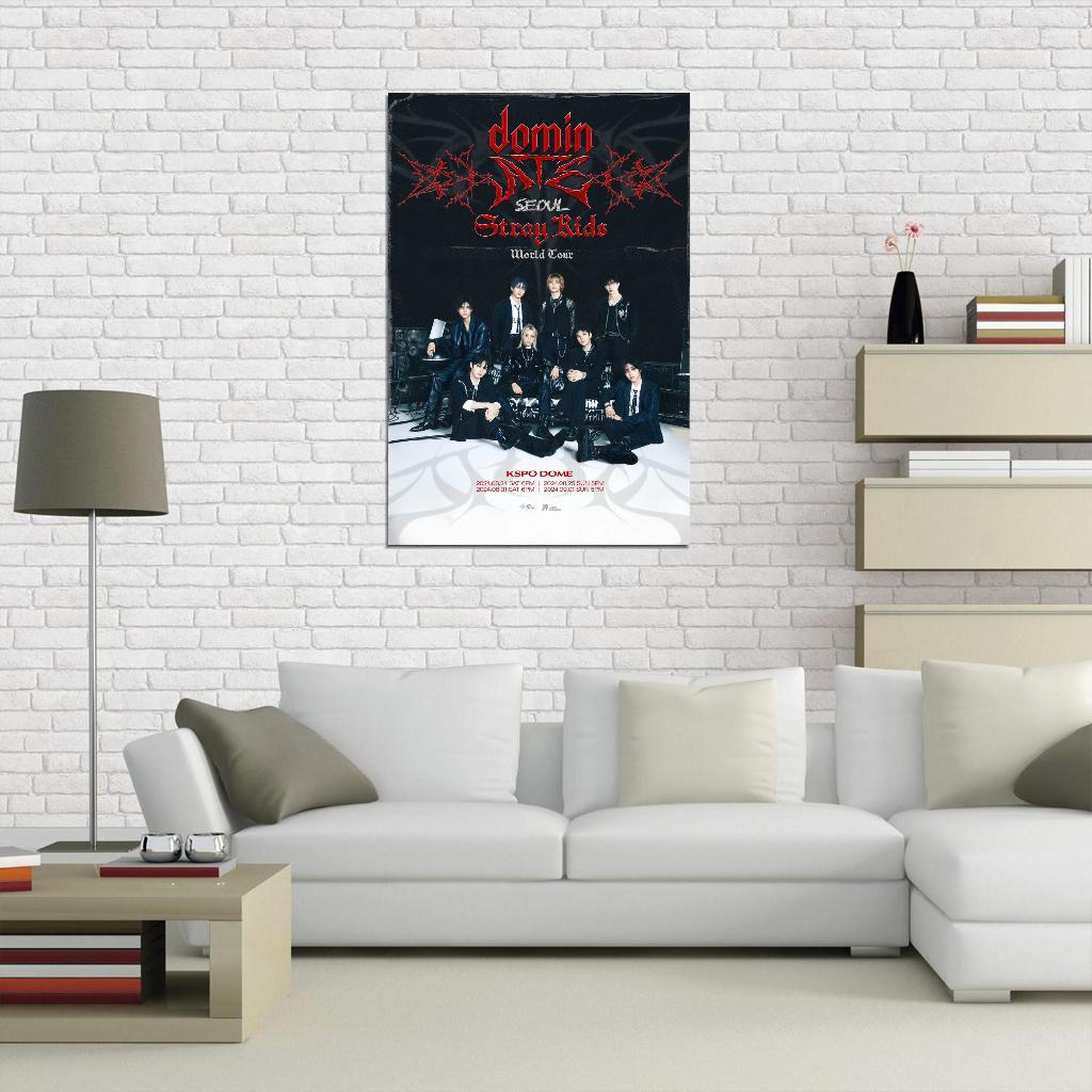 Stray Kids Bang Chan Lee Know Changbin Hyunjin Han Felix Seungmin I.n. Photo Music Kpop Poster - xonomax