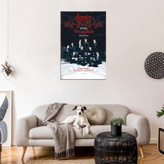 Stray Kids Bang Chan Lee Know Changbin Hyunjin Han Felix Seungmin I.n. Photo Music Kpop Poster - xonomax