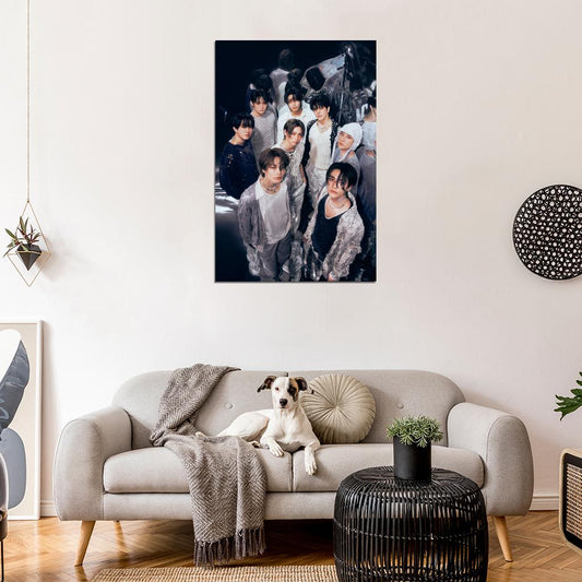 Stray Kids Bang Chan Lee Know Changbin Hyunjin Han Felix Seungmin I.n. Photo Music Kpop Poster - xonomax
