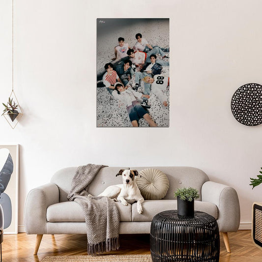 Stray Kids Bang Chan Lee Know Changbin Hyunjin Han Felix Seungmin I.n. Photo Music Kpop Poster - xonomax